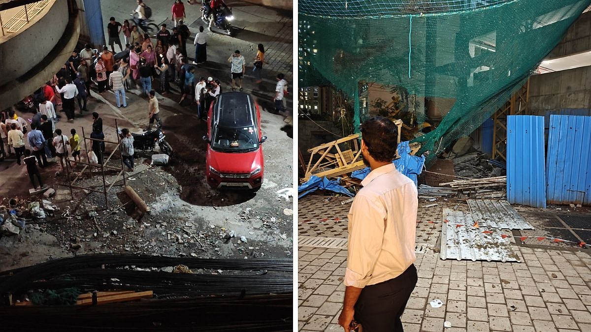 Mira Road: 1 Dead, 1 Critically Injured After Crane Collapses Near Residential Complexes