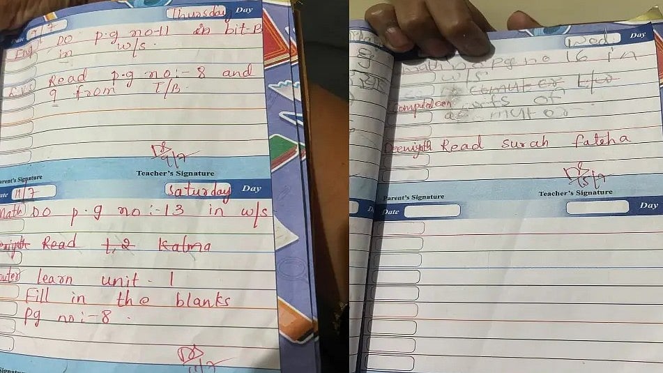 Hyderabad School Terminates Teacher After Class 2 Hindu Student Given Kalma, Surah Fatiha Homework