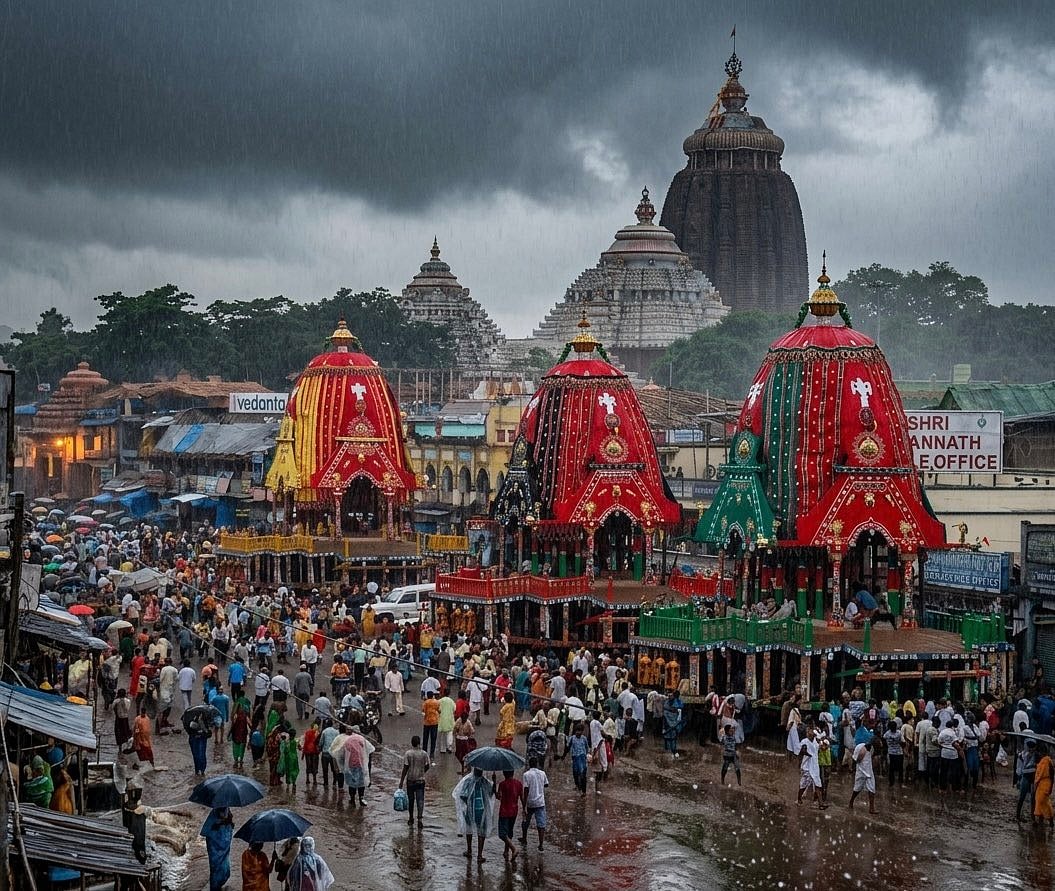 Rainfall in Puri