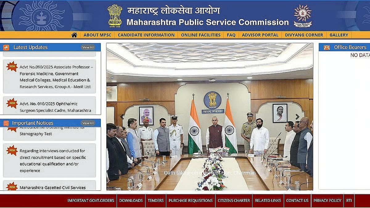 MPSC Group C Recruitment 2026 Registration Closes Tomorrow; Apply For 2,619 Posts At mpsc.gov.in