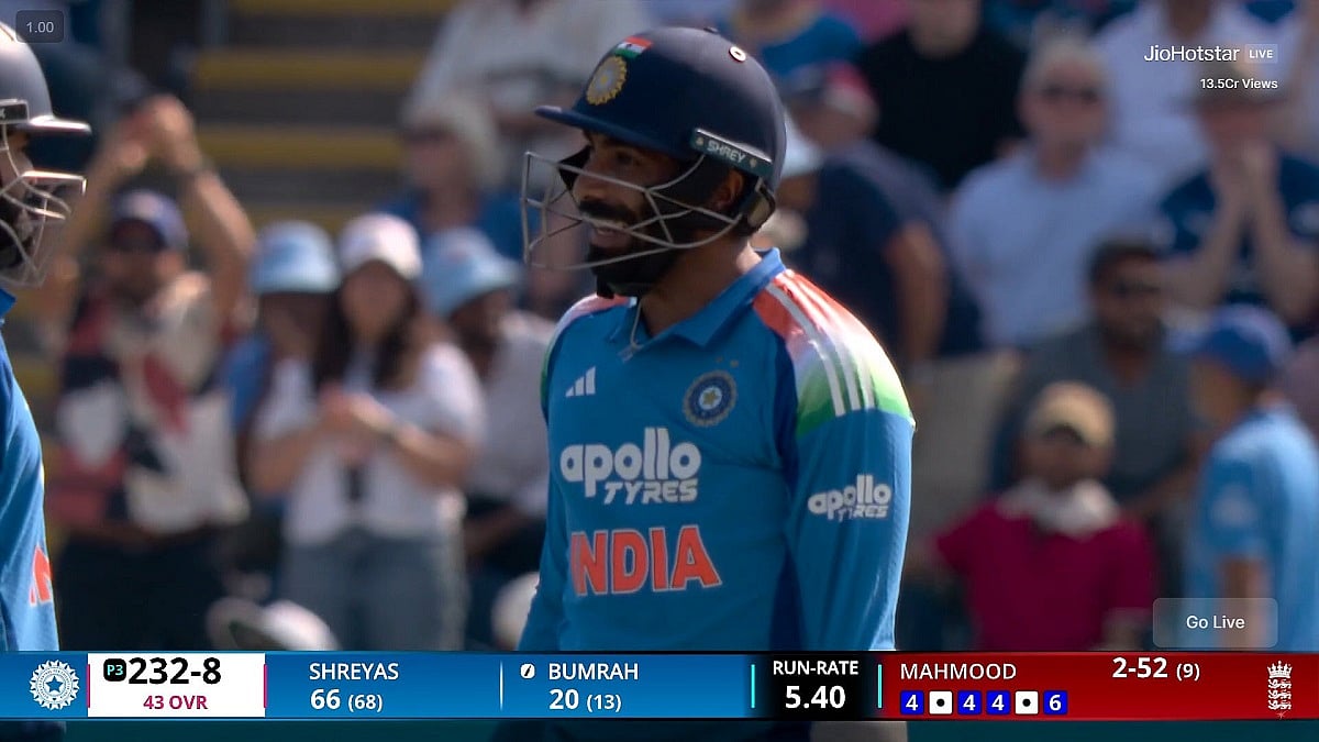 Jasprit Bumrah Punishes Pakistan-Origin England Pacer Saqib Mahmood With 3 Fours And A Six In Single Over | VIDEO