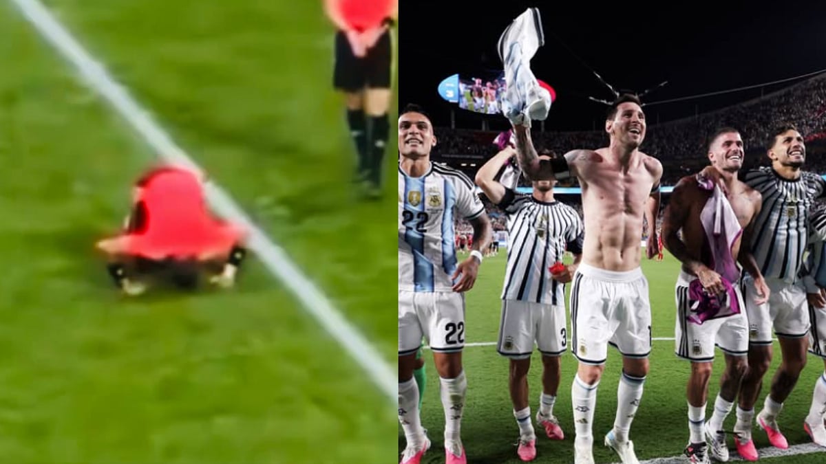 'Is Referee Playing For Argentina?': Netizens React As Referee Ismail Elfath Falls To His Knees After Argentina's FIFA WC Semifinal Win 