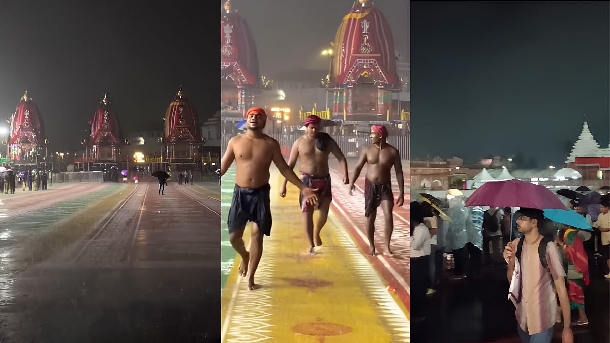 Puri Rath Yatra 2026 Begins Today Amid Rainfall; Lakhs Of Devotees Gather For Lord Jagannath's Grand Journey