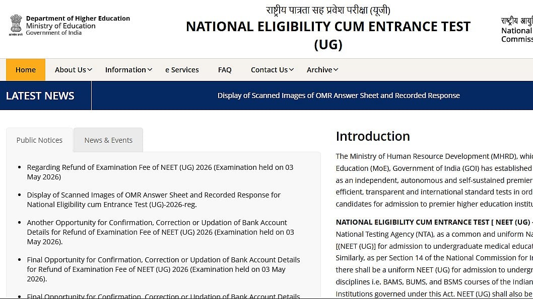 Re-NEET UG 2026 Result Expected Anytime Soon At neet.nta.nic.in; Here's Everything Candidates Need To Know