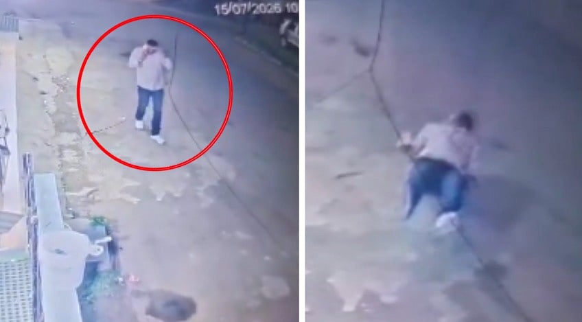BJP Councillor Suffers Silent Heart Attack, Collapses During Evening Walk In MP's Chhindwara | VIDEO