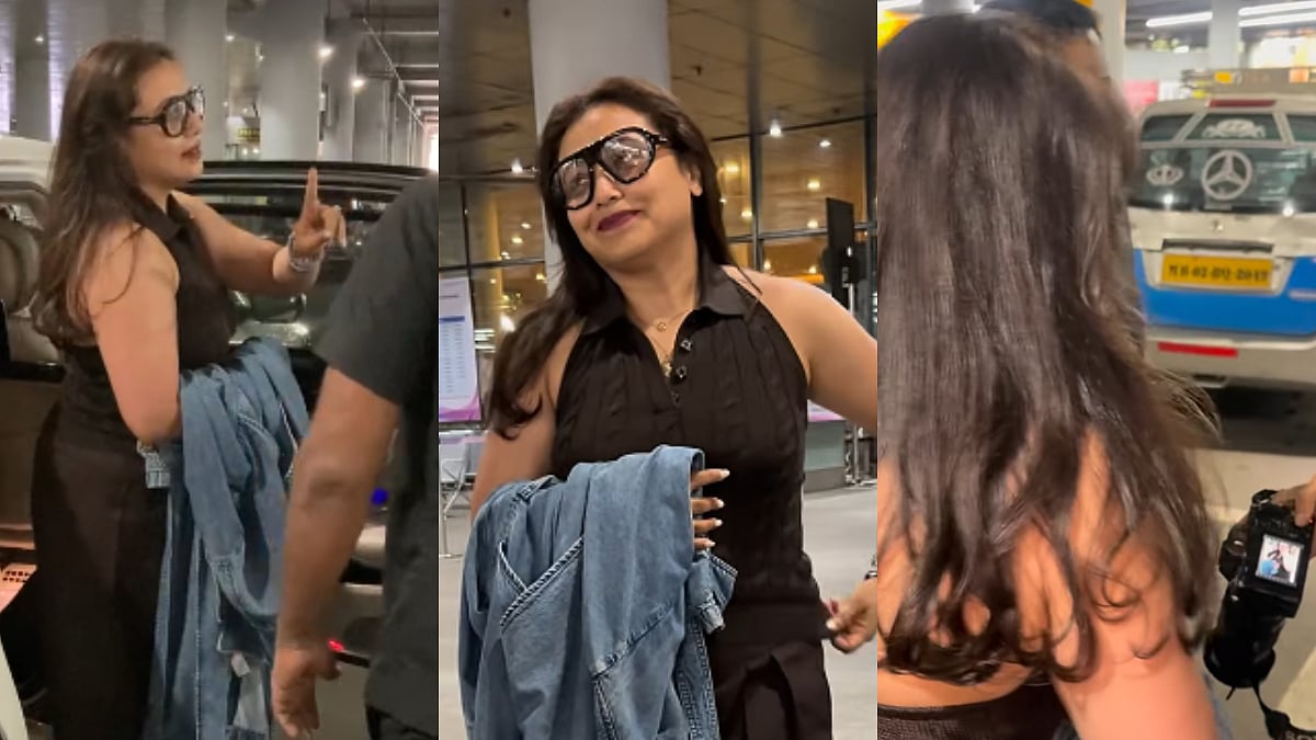 'Bachchi Nahi Aayi Naa?': Rani Mukerji Checks Paparazzo's Camera At Mumbai Airport Doubting He Clicked Adira's Picture - Watch