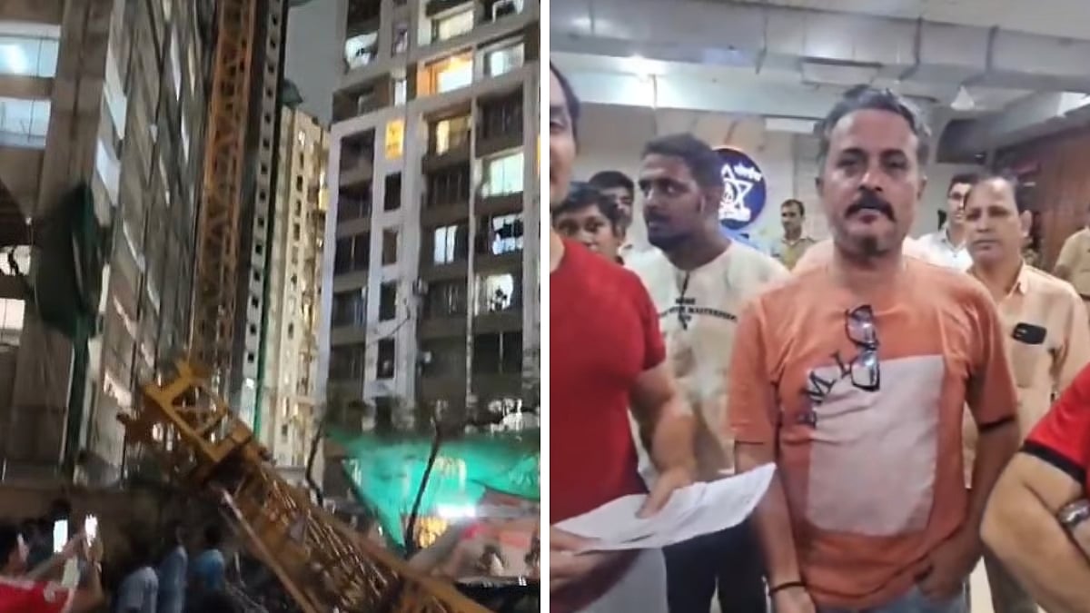'Waiting Here For 4 Hours': Father Of 21-Year-Old Killed In Mira Road Crane Collapse Alleges Police Refused To Register FIR Against Builder