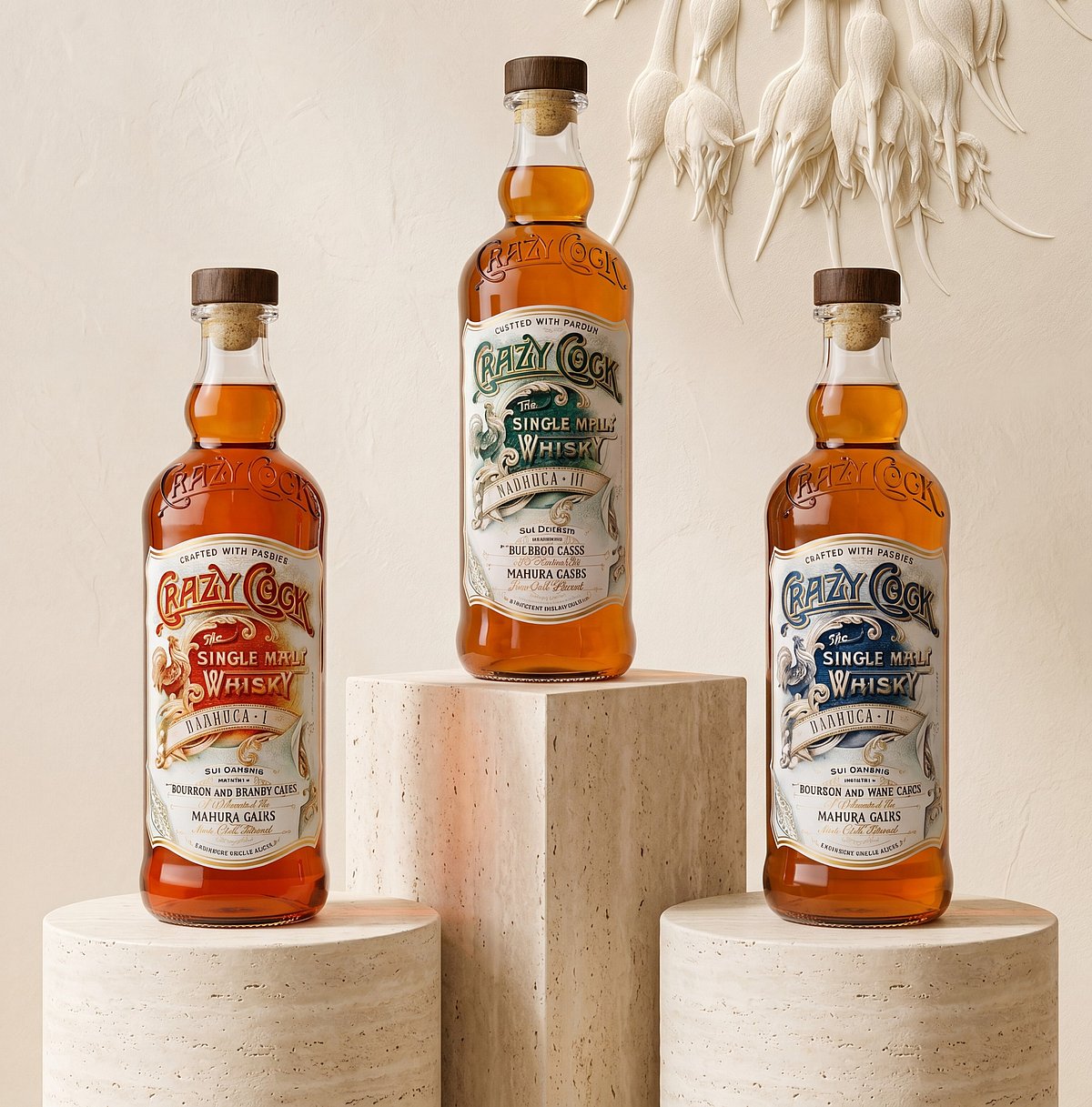 Crazy Cock Indian single malt's Madhuca range