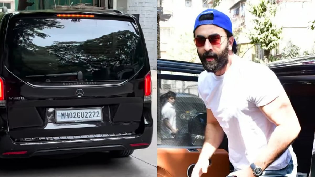 Ranbir Kapoor Adds ₹1.8 Crore Mercedes V-Class To His Luxury Car Collection, Enjoys A Drive In Mumbai - VIDEO 