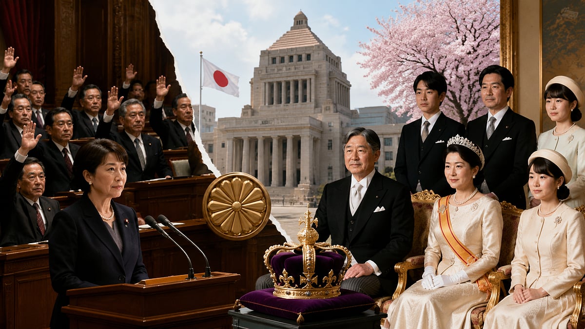 Japan Approves Male-Only Imperial Succession Law, Fueling Debate Over Princess Aiko's Future