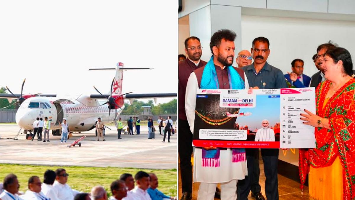 Daman Airport Commences Operations With First Alliance Air Flight To Delhi; MoCA Plans To Extend Runway To Accomodate Narrowbody Aircraft