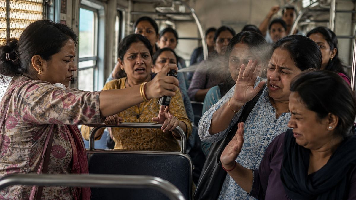 Mumbai Local Train Chaos: Woman Uses Pepper Spray In Seat Dispute, 3 Injured In Separate Brawl