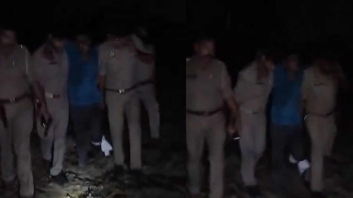 'Hai Allah, Ab Nahi Karunga': Bareilly Cow Slaughter Accused Pleads After Police Encounter | VIDEO 