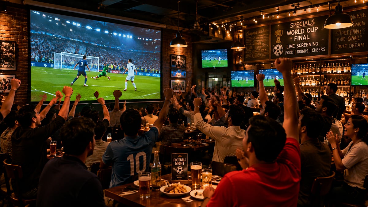 HRAWI Urges Maharashtra Govt To Extend Bar Operating Hours For FIFA World Cup Final Viewing