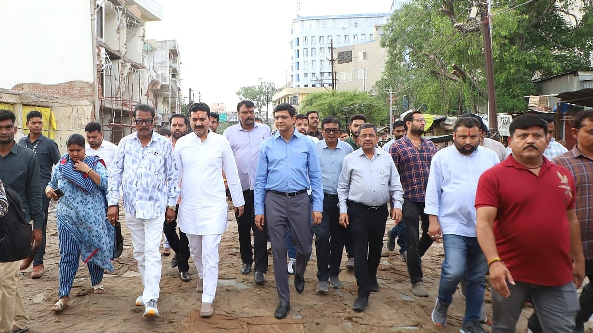 Mayor, MLA Inspect Madhumilan–Chhawani Master Plan Road, Push for Timely Completion
