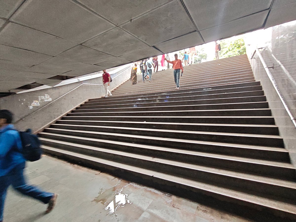 Elderly passengers and persons with disabilities continue to face difficulties accessing Mumbai railway station subways without lifts and escalators