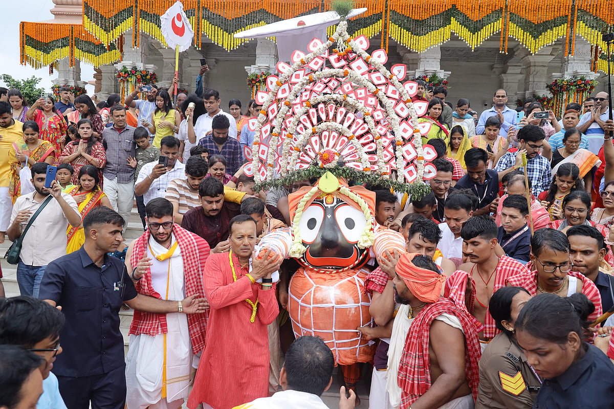 Naveen Jindal Leads Rath Yatra Celebrations