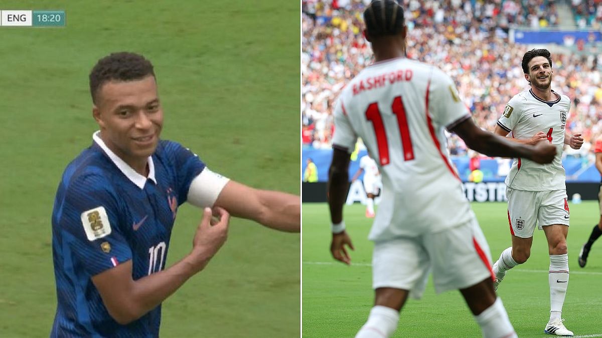 'France Really Don't Care': Netizens React As England Run Riot To Go 4-0 Up At Half-Time In FIFA World Cup Bronze Final 