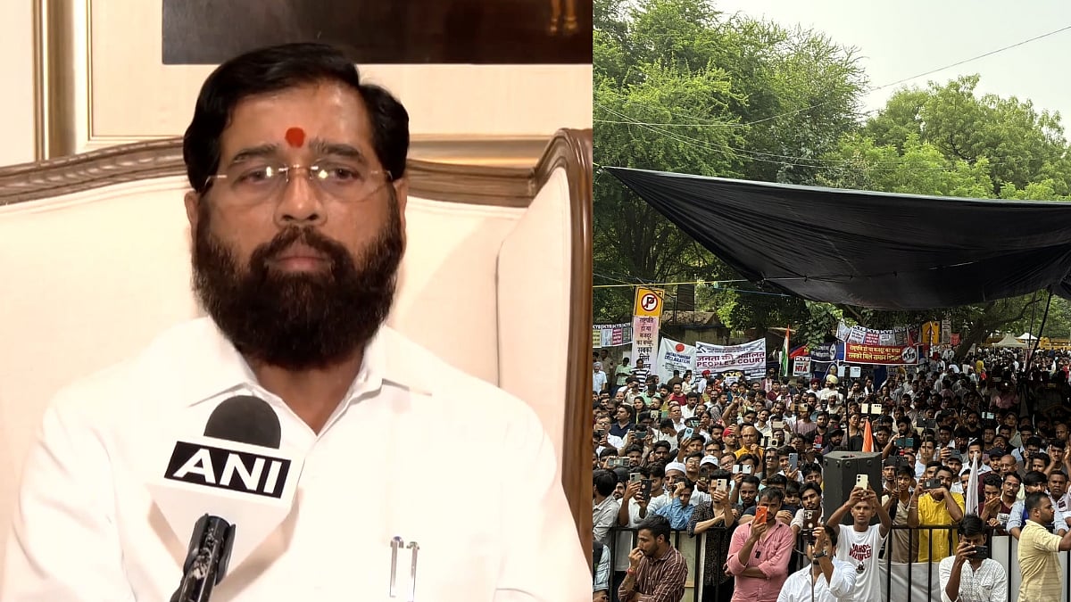'Centre Will Certainly Make A Decision': Deputy CM Eknath Shinde On Cockroach Janta Party Protest - VIDEO