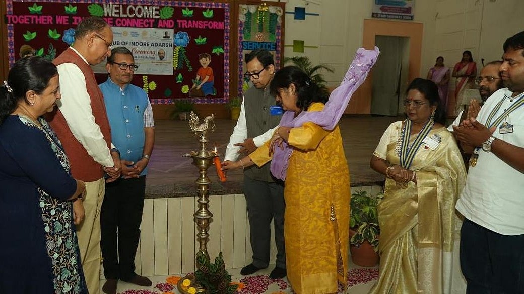 Rotary Club Of Indore Adarsh Installs New Team For 2026–27