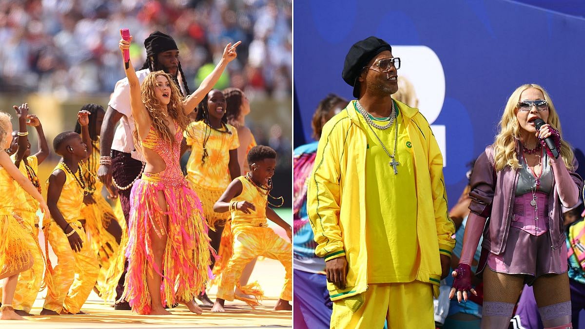 Shakira Sizzles, Justin Bieber, BTS Steal Spotlight In First Ever World Cup Half-Time Show | VIDEO