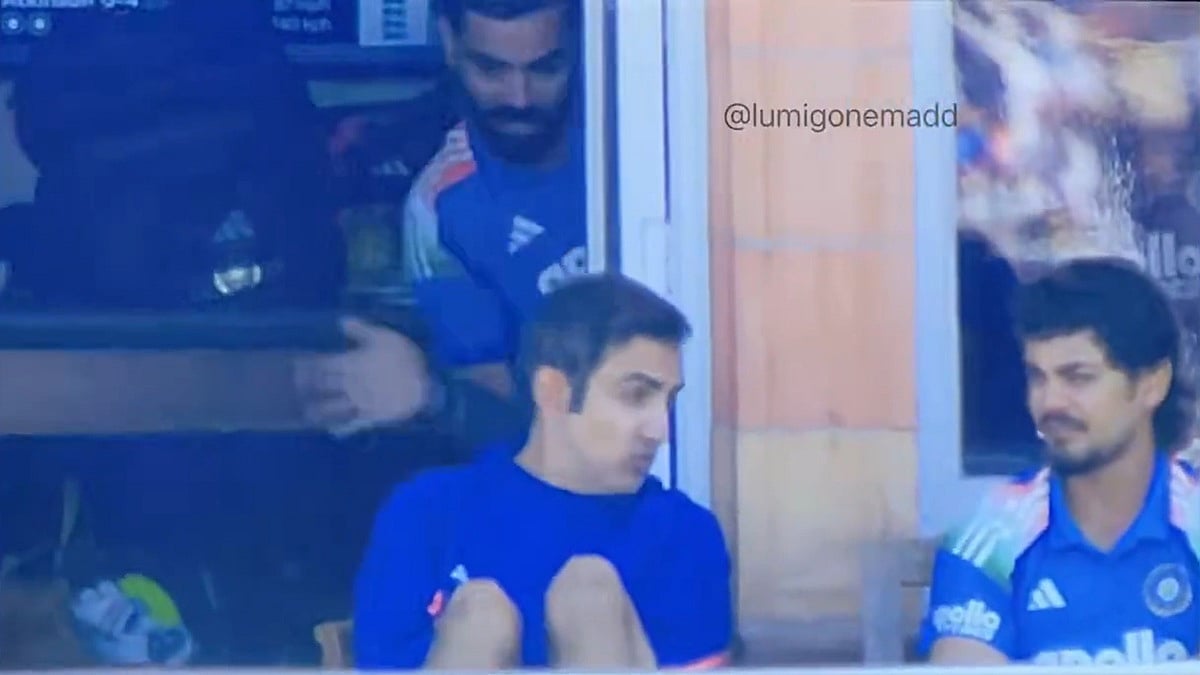 Awkward Scenes! Virat Kohli Caught Dancing Behind Gautam Gambhir On Lord's Balcony | VIDEO Goes Viral