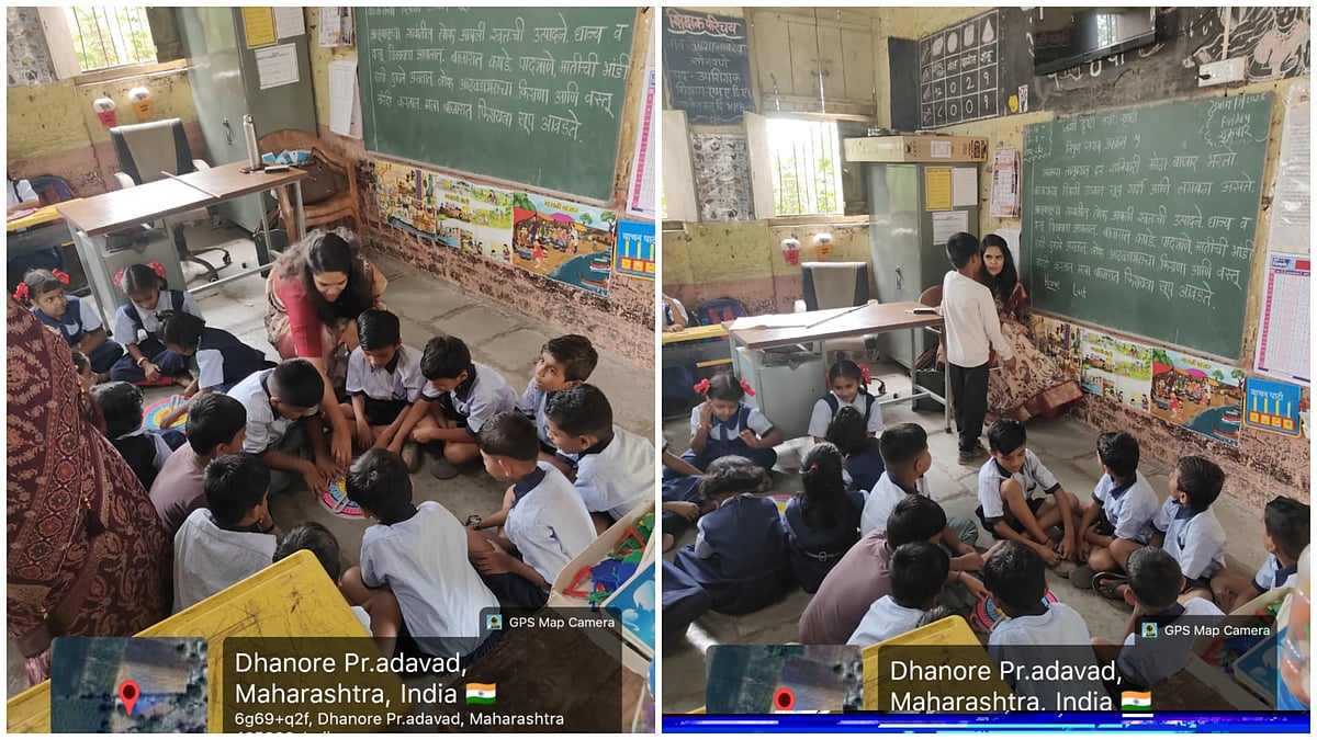 Jalgaon: CEO Karishma Nair Reviews Students' Learning, Inspects Dhanora School And Health Centre