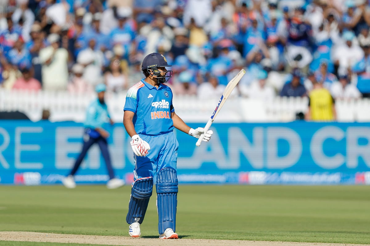 39-Year-Old Rohit Sharma Silences Critics With Crucial Half-Century In IND Vs ENG Lord's ODI Amid Retirement Rumours | VIDEO