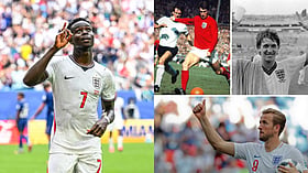 Bukayo Saka scores hat-trick as England beat France 6-4 for World Cup bronze