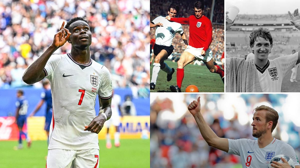 Saka Enters England's World Cup History Books After Record-Equalling Hat-Trick Feat