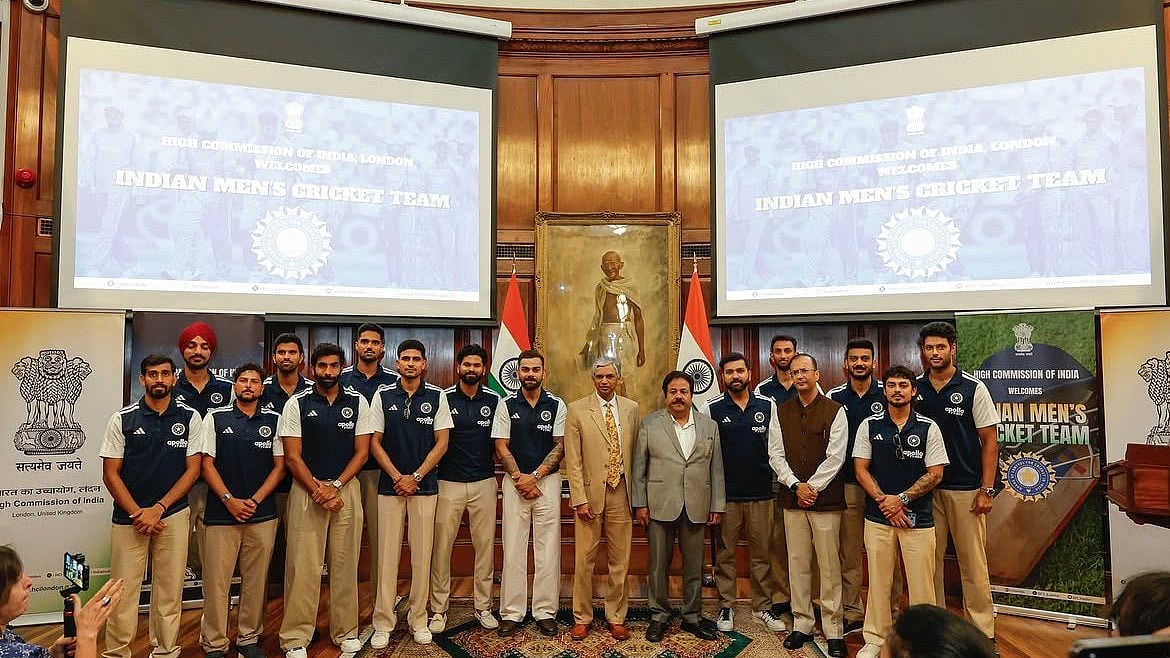 Team India Receives Warm Welcome At India House Ahead Of England ODI Decider