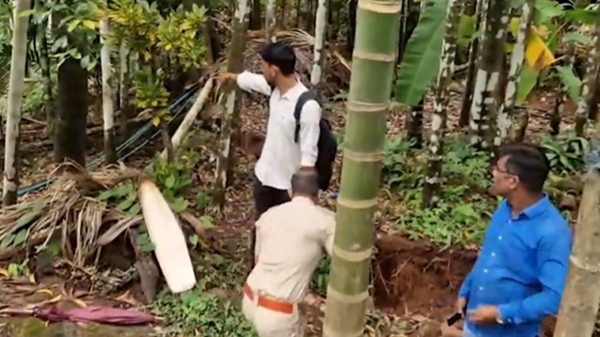 Maharashtra Rains: Massive Hill Cracks Raise Landslide Threat In Ratnagiri's Dapoli - VIDEO