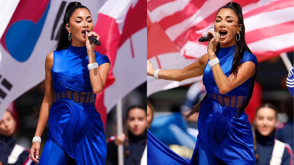 Indian Designer Shines At FIFA World Cup 2026 As Singer Nicole Scherzinger Opens Final In Electric Blue Gown