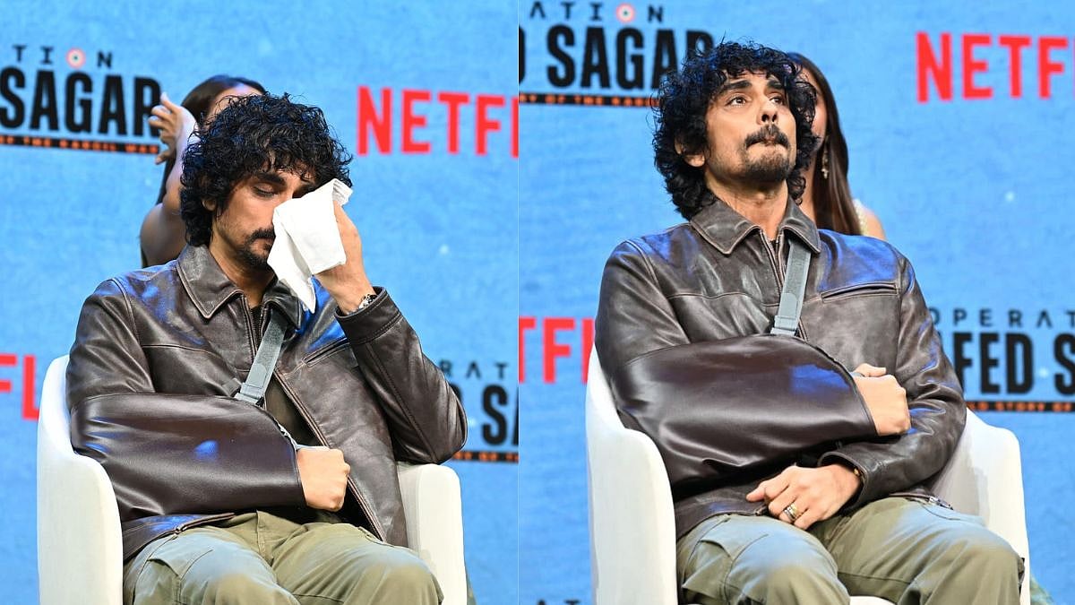 'One Of The Most Unforgettable Moments Of My Life': Siddharth Breaks Down While Paying Tribute To Kargil Martyrs At Operation Safed Sagar Trailer Launch- VIDEO