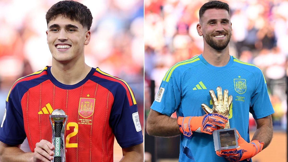 FIFA World Cup 2026: Pau Cubarsí Wins Young Player Award, Unai Simón Claims Golden Glove After Spain’s Historic Title Triumph | Video