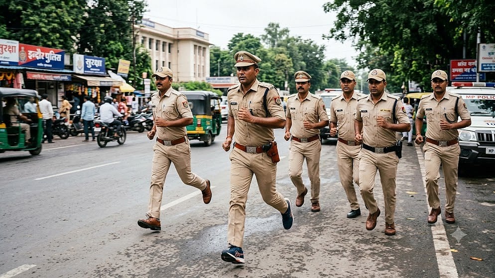 Bhopal Police Make Weekly Fitness Runs Mandatory, Action For Those Who Fail