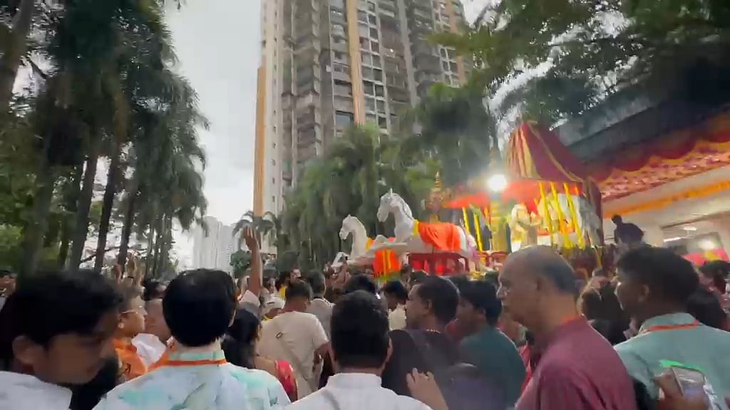Kandivali Celebrates Jagannath Rath Yatra With Religious Fervour