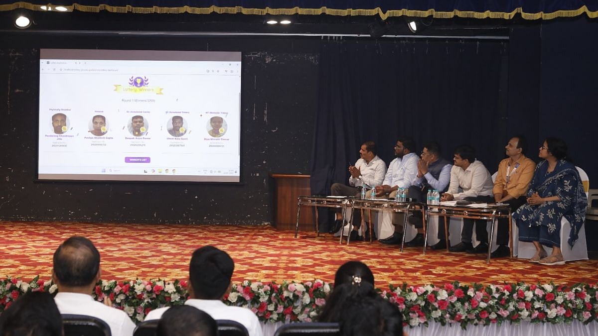 Navi Mumbai: CIDCO Conducts Computerised Lottery For 8,795 EWS Homes; Other Category Draws Deferred Amid HC Proceedings