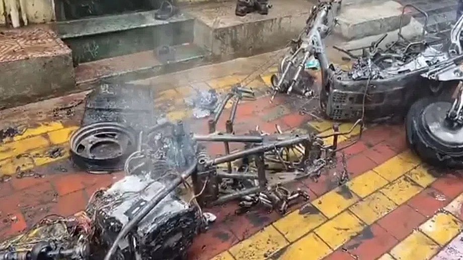 Pune: Two E-Bikes Catch Fire While Charging In Pimpri-Chinchwad Building, One Injured