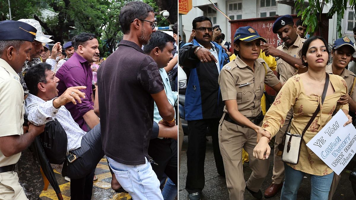 Several protesters gathered at Chaityabhoomi in Dadar in support of Cockroach Janta Party (CJP) protest were detained by Mumbai Police on Monday