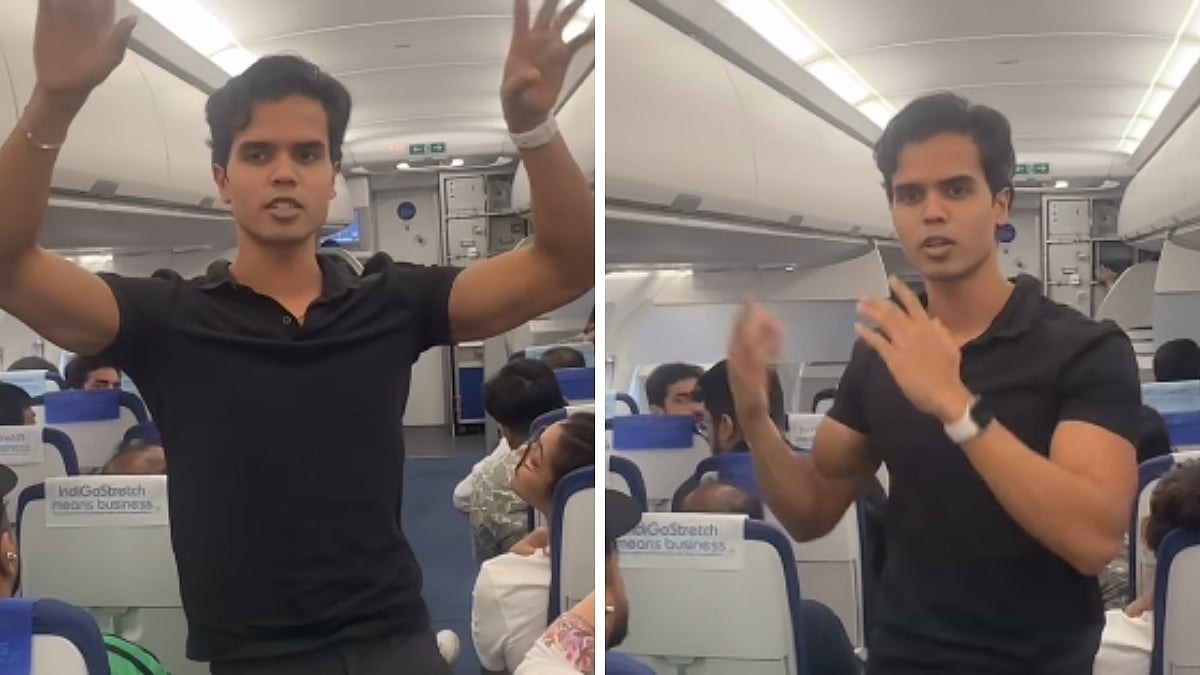 'Take Some Time To Visit Jantar Mantar': Passenger Appeals For Support To CJP Protest Mid-Air On IndiGo Flight; Video Goes Viral