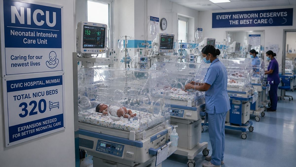 Mumbai: BMC Hospitals Have Only 320 NICU Beds; Corporators Seek Urgent Expansion Of Neonatal Care Facilities