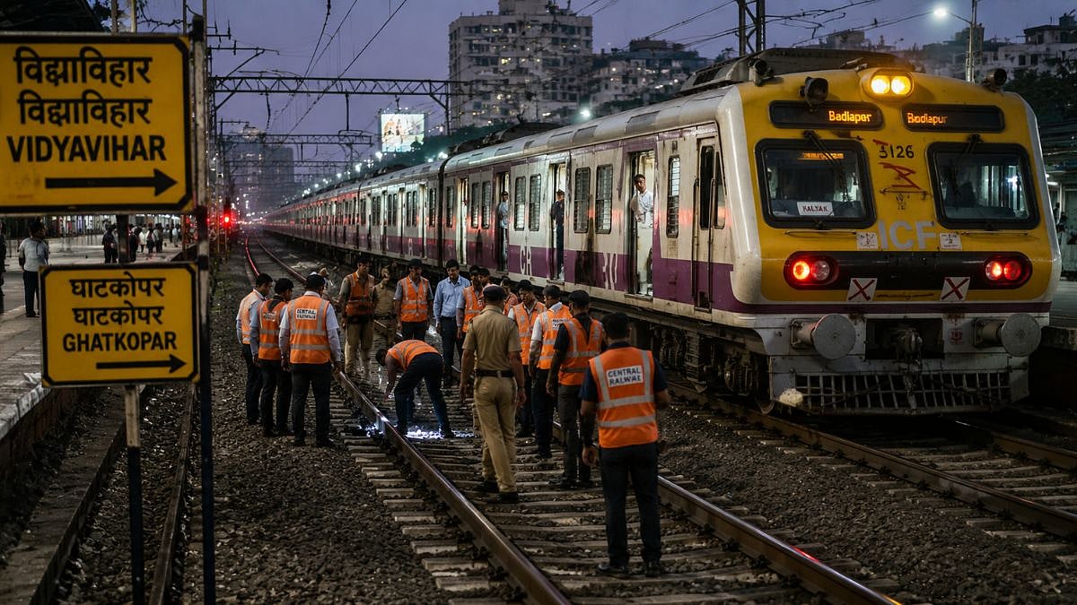 Mumbai Tragedy: Woman Killed While Allegedly Trespassing On Central Railway Tracks; Badlapur Local Briefly Delayed