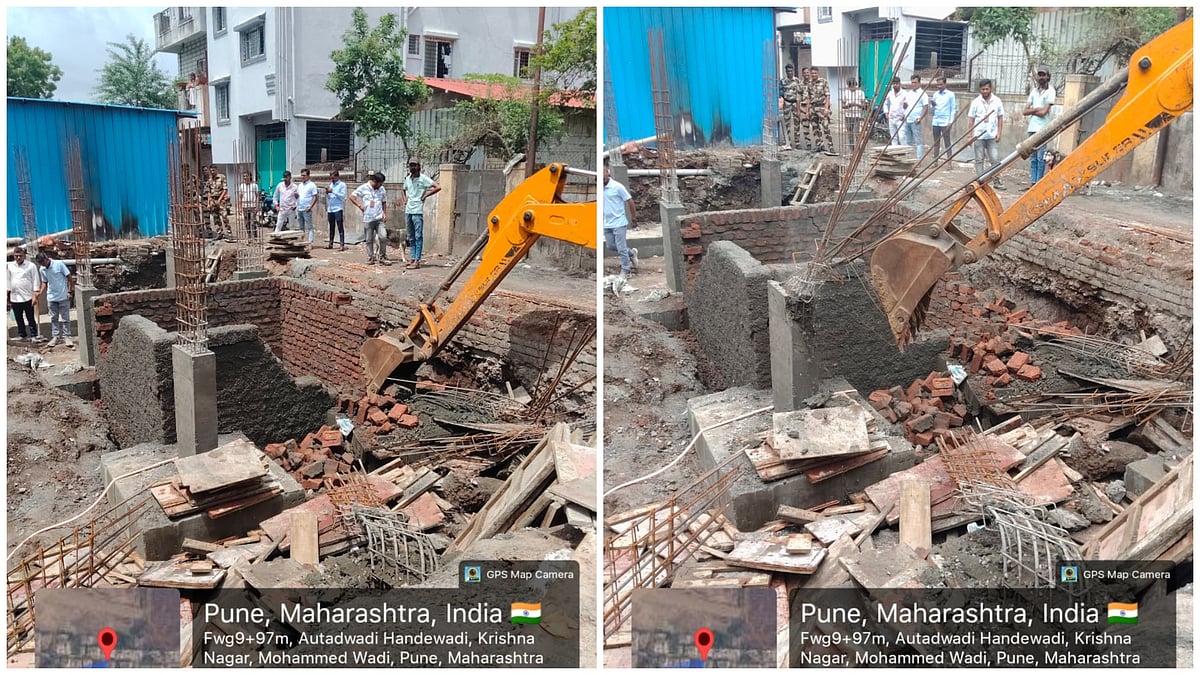 Pune: PMC Demolishes Illegal Structure In Mohammadwadi, Continues Crackdown On Unauthorised Constructions