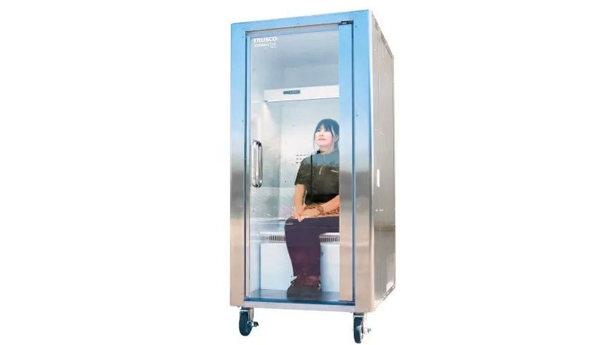 Japan Just Built A 'Human Refrigerator' That Chills Overheated Workers In 5 Minutes, & The Internet Cannot Get Over It