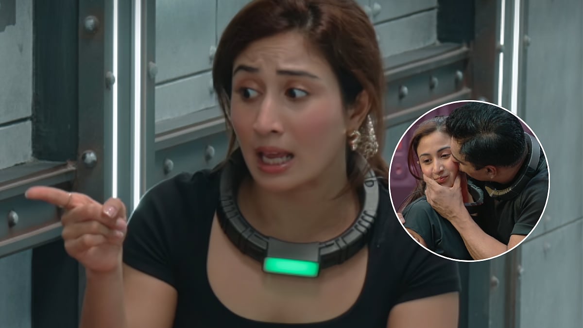 Angry Shreya Kalra Calls Out Ram Kapoor After He Kisses Her On Cheek In Lock Upp - VIDEO