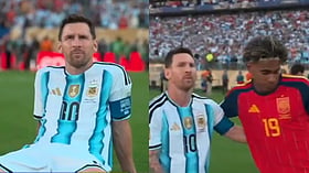 Messi says viral baby photo with Lamine Yamal is “crazy” ahead of World Cup final