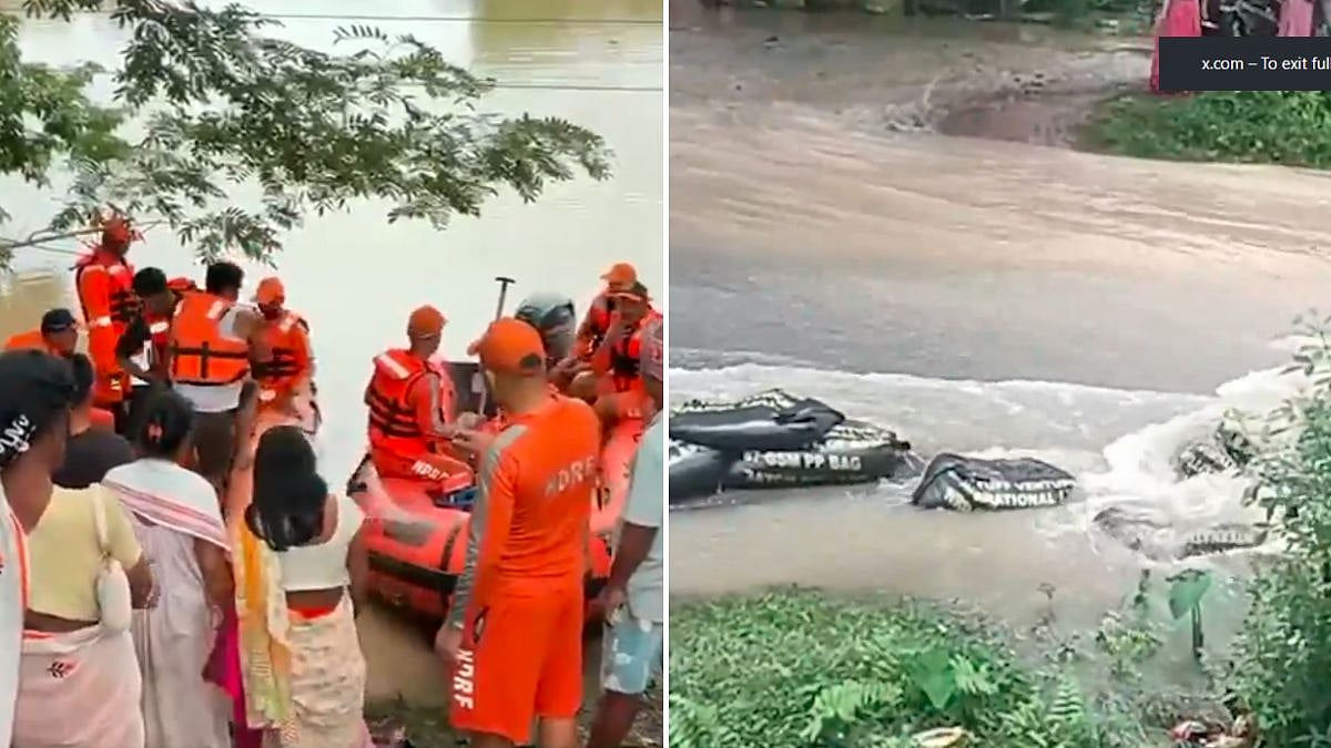 Army Joins Rescue Efforts As Floods Worsen Across Assam; IAF On Standby