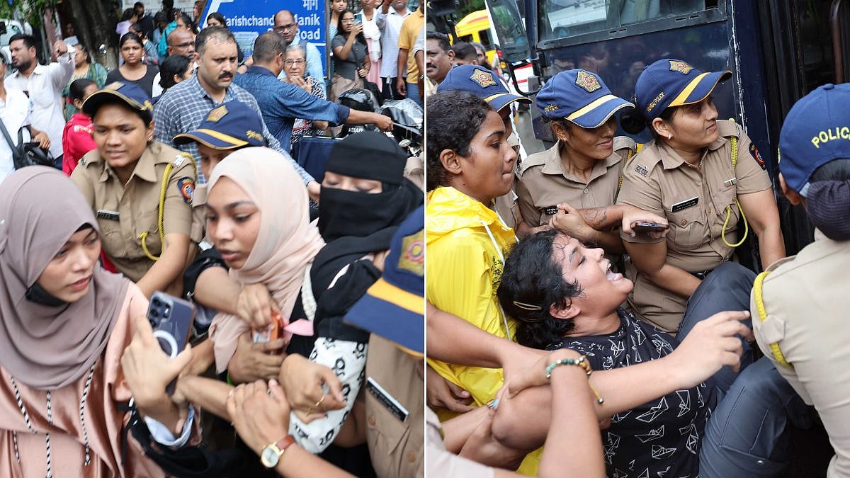 Several protesters gathered at Chaityabhoomi in Dadar in support of Cockroach Janta Party (CJP) protest were detained by Mumbai Police on Monday