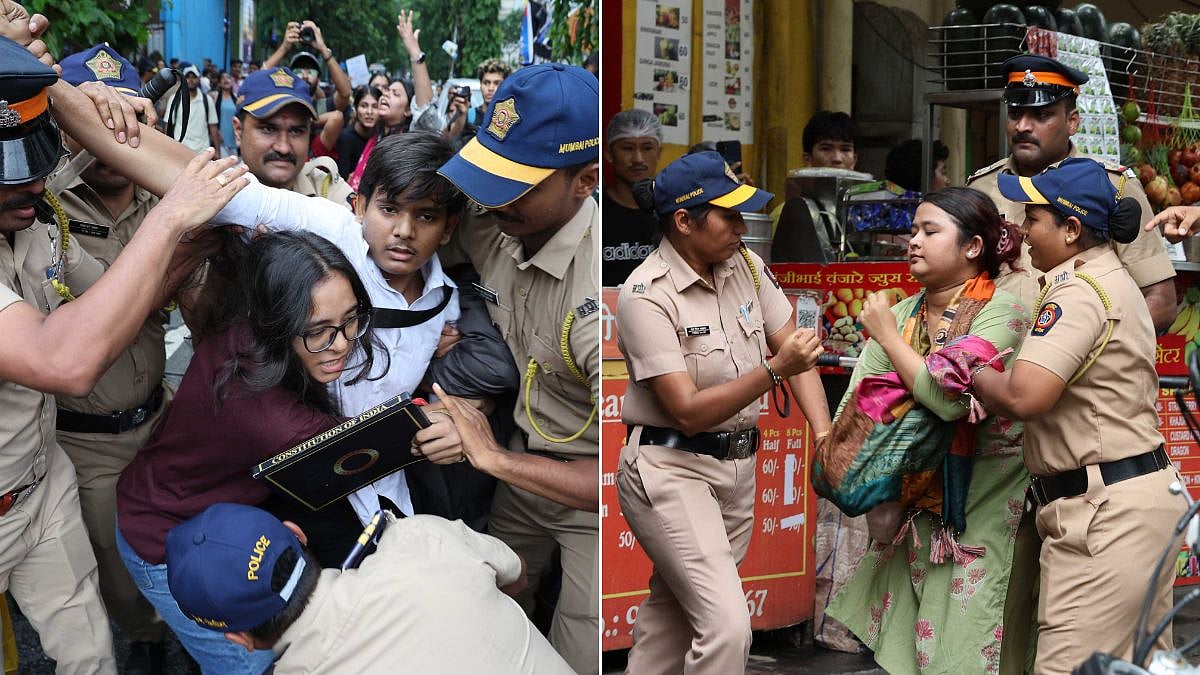Mumbai: Protest By Cockroach Janta Party Continues At Dadar's Chaityabhoomi; Police File Cases Against Organisers | VIDEO